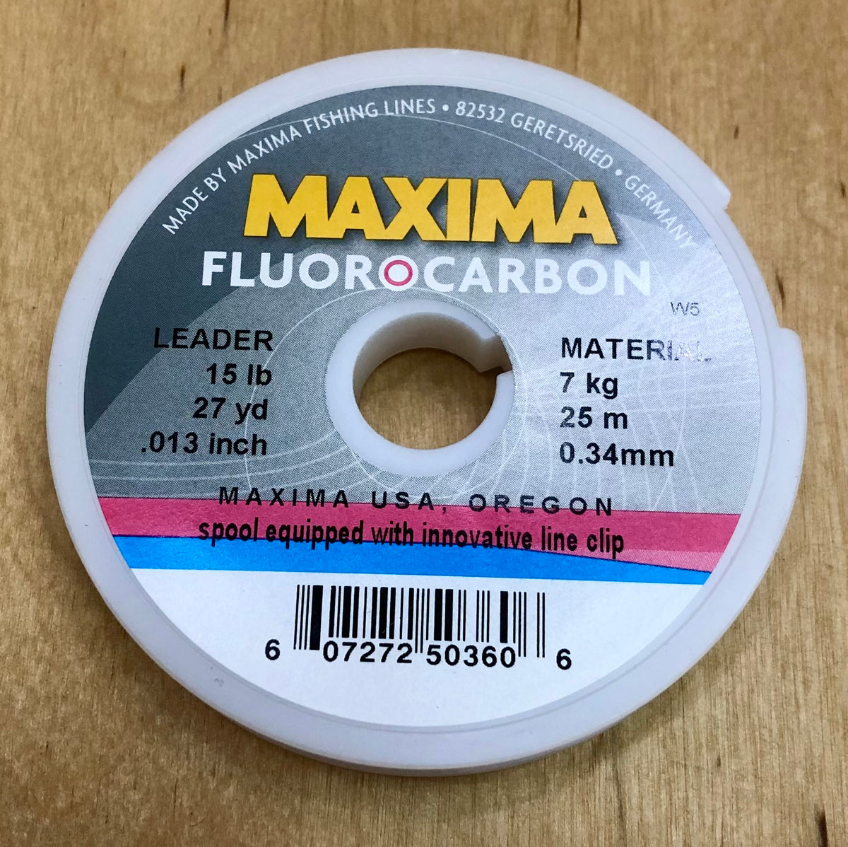Maxima Fluorocarbon Leader Wheels 27yds