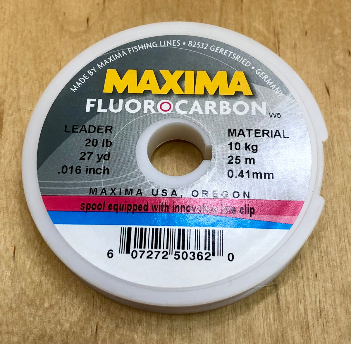 Maxima Fluorocarbon Leader Wheels 27yds