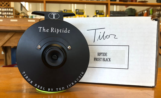 Tibor Riptide Reel Frost Black