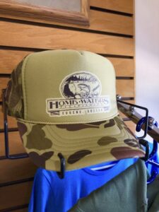 OTTO High Crown Camo Trucker Cap